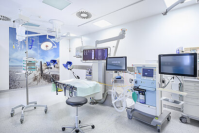 Einblick in einen Operationssaal der Klinik für Urologie